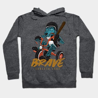 Brave Gangsta Zone / Urban Streetwear Hoodie